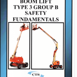 Boom Lift Type 3 Group B Safety Fundamentals Study Guide (5 pack)