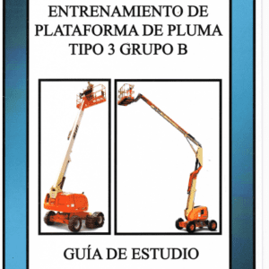Boom Lift Type 3 Group B Safety Fundamentals Study Guide - Spanish (5 Pack)