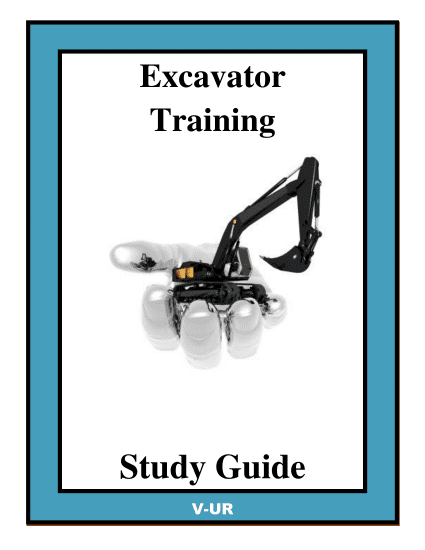 Excavator Study Guides (5 Pack)
