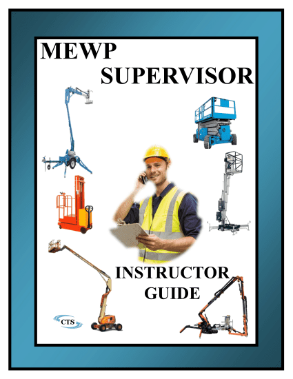 MEWP Supervisor Instructor Kit