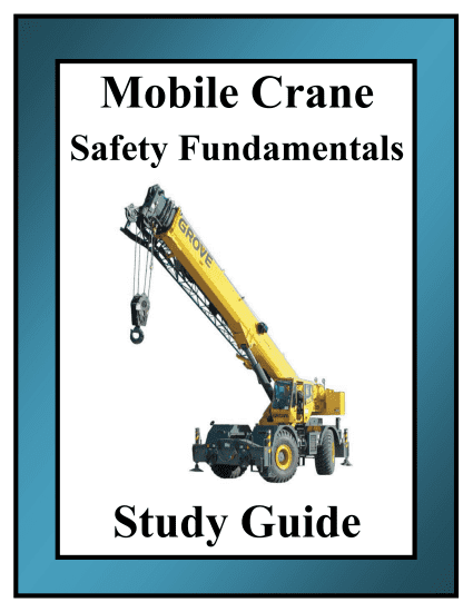 Mobile Crane Study Guides (5 Pack)