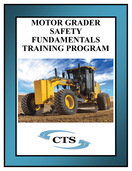 Motor Grader Safety Instructor Kit