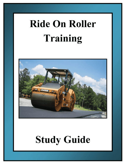 Ride On Roller Study Guides (5 Pack)