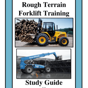 Rough Terrain Forklift Study Guides V2.5 (5 Pack)