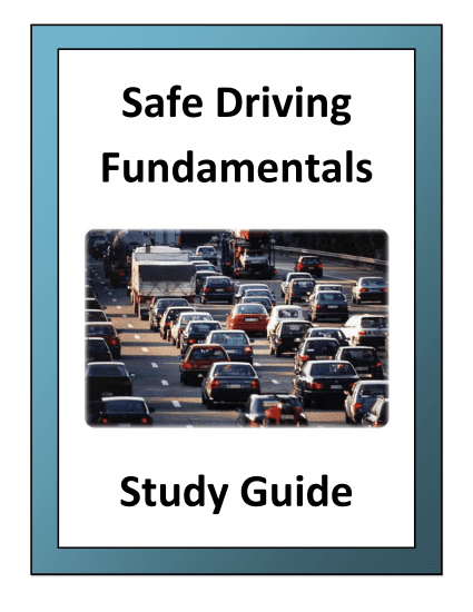Safe Driving Fundamentals Study Guides (5 Pack)