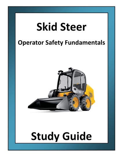 Skid Steer Study Guides (5 Pack)