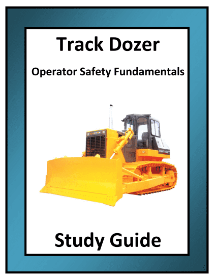 Track Dozer Study Guides (5 Pack)